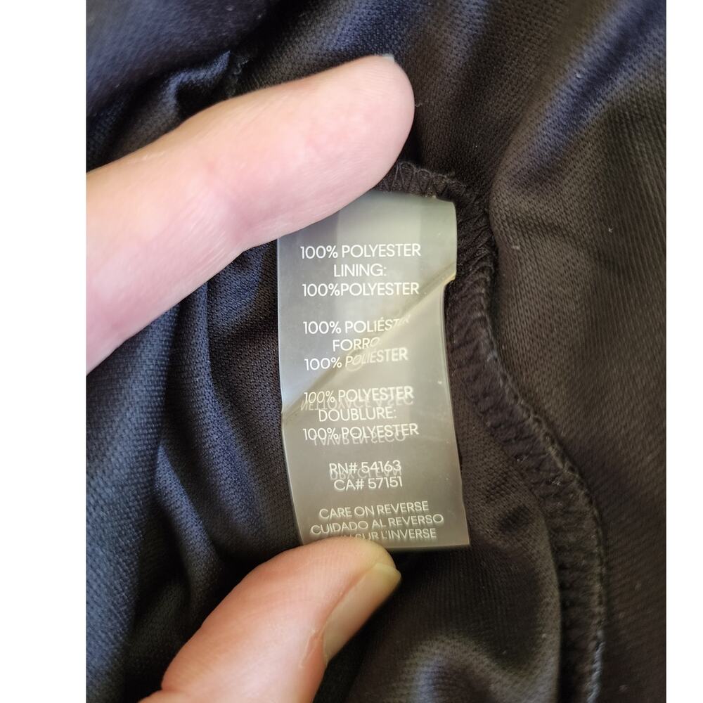 Karl Lagerfeld Paris Womens 16 Black & Yellow Floral Print Dress - Picture 6 of 7